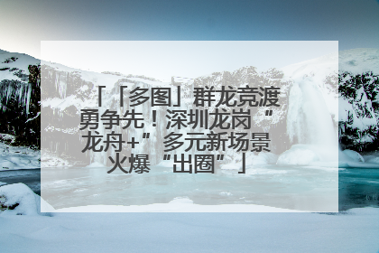 「多图」群龙竞渡勇争先！深圳龙岗“龙舟+”多元新场景火爆“出圈”