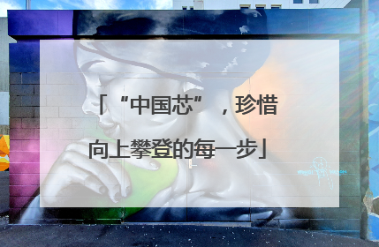 “中国芯”，珍惜向上攀登的每一步
