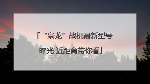 “枭龙”战机最新型号曝光 近距离带你看