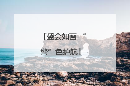 盛会如画 “警”色护航