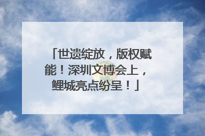 世遗绽放，版权赋能！深圳文博会上，鲤城亮点纷呈！