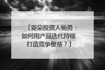 亚朵投资人杨勇：如何用产品迭代持续打造竞争壁垒？