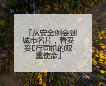 从安全例会到城市名片，看妥妥E行司机的双重使命