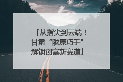 从指尖到云端！甘肃“陇原巧手”解锁创富新赛道