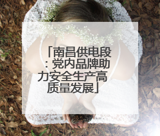南昌供电段：党内品牌助力安全生产高质量发展
