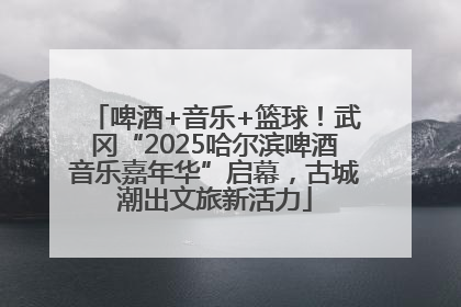 啤酒+音乐+篮球！武冈“2025哈尔滨啤酒音乐嘉年华”启幕，古城潮出文旅新活力
