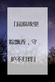 屈原故里粽飘香，守护不打烊