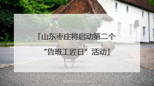 山东枣庄将启动第二个“鲁班工匠日”活动