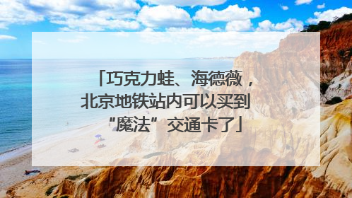 巧克力蛙、海德薇，北京地铁站内可以买到“魔法”交通卡了