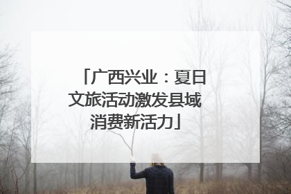 广西兴业：夏日文旅活动激发县域消费新活力