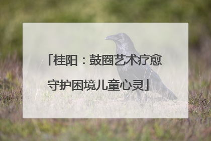 桂阳：鼓圈艺术疗愈守护困境儿童心灵