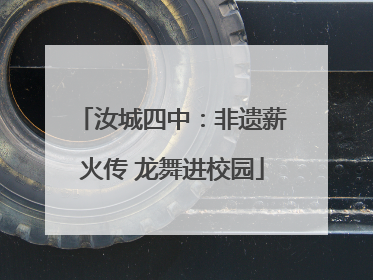 汝城四中：非遗薪火传 龙舞进校园