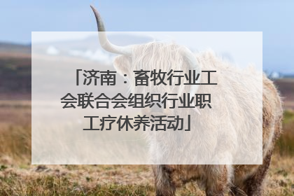 济南：畜牧行业工会联合会组织行业职工疗休养活动