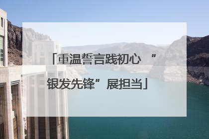 重温誓言践初心 “银发先锋”展担当